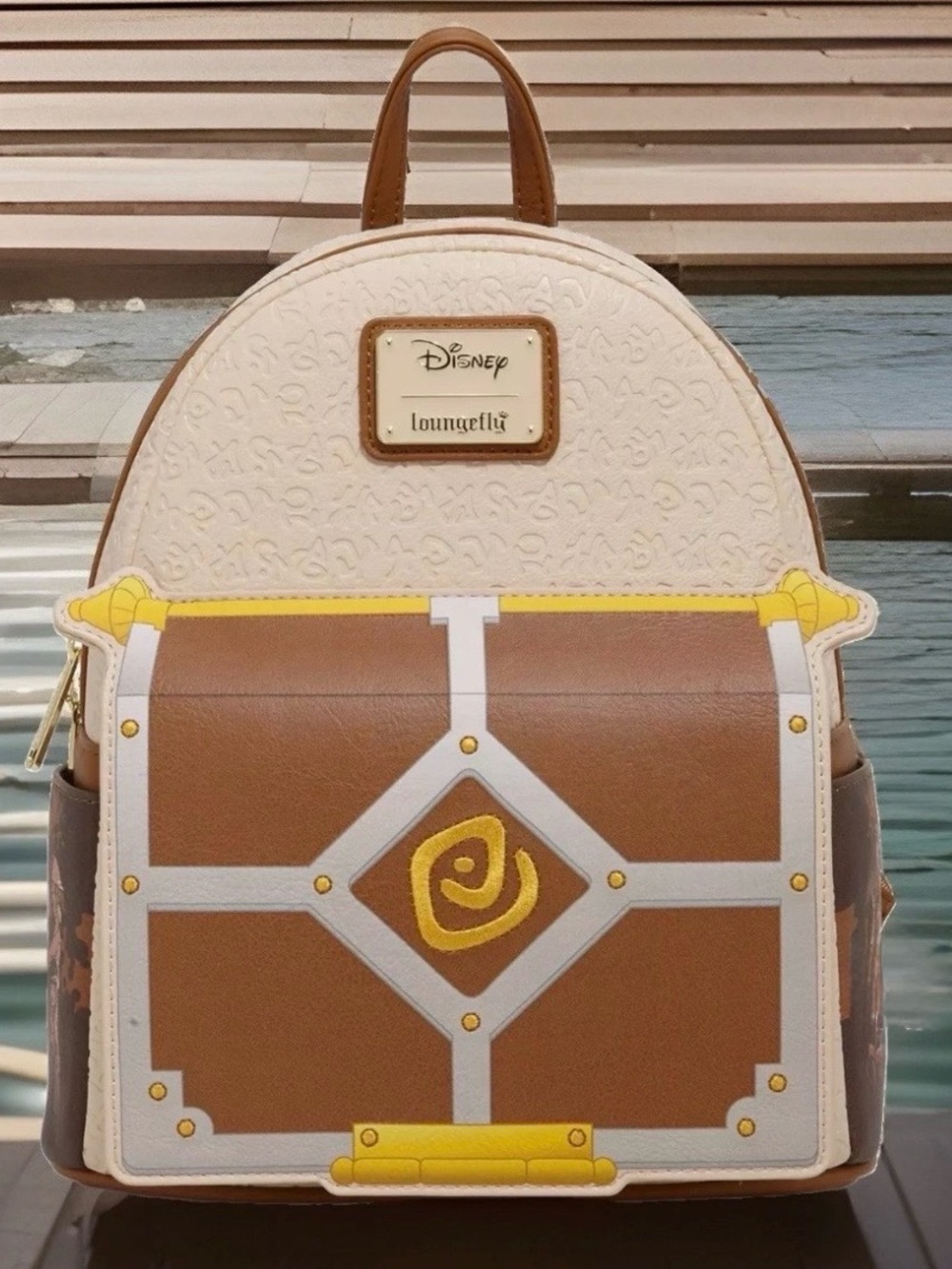 NEW Loungefly Disney Atlantis The Lost Empire Shepherd's Journal Mini Backpack - Picture 2 of 4